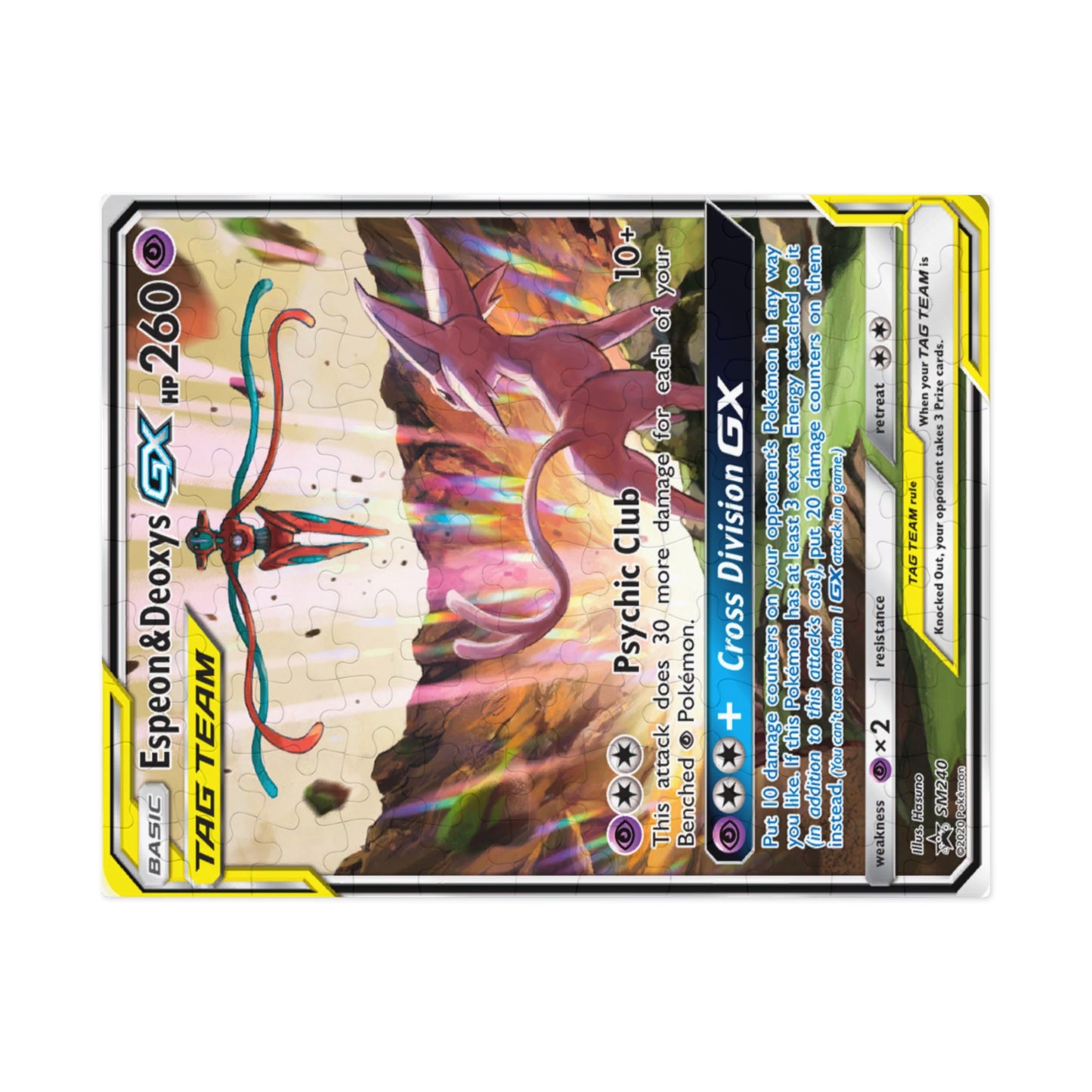 Deoxys Tag Team Jigsaw Puzzle