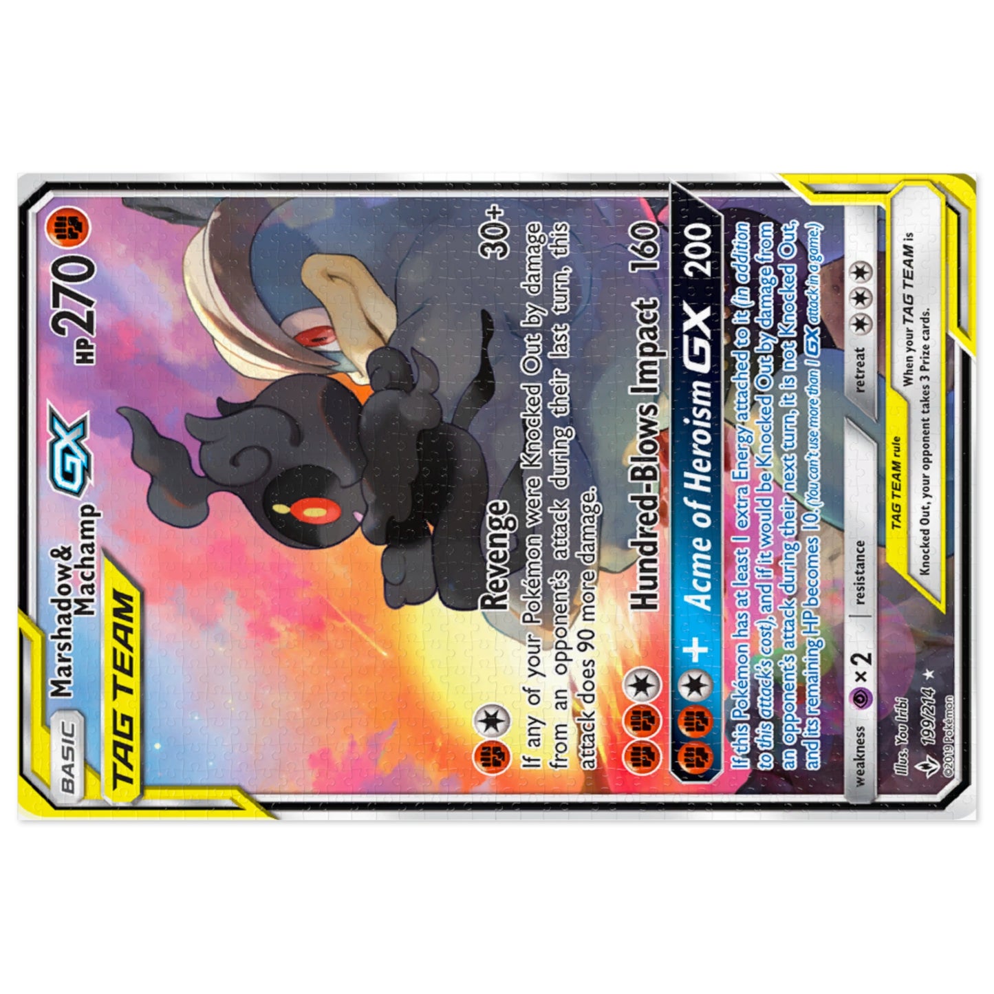 Marshadow Tag Team Jigsaw Puzzle