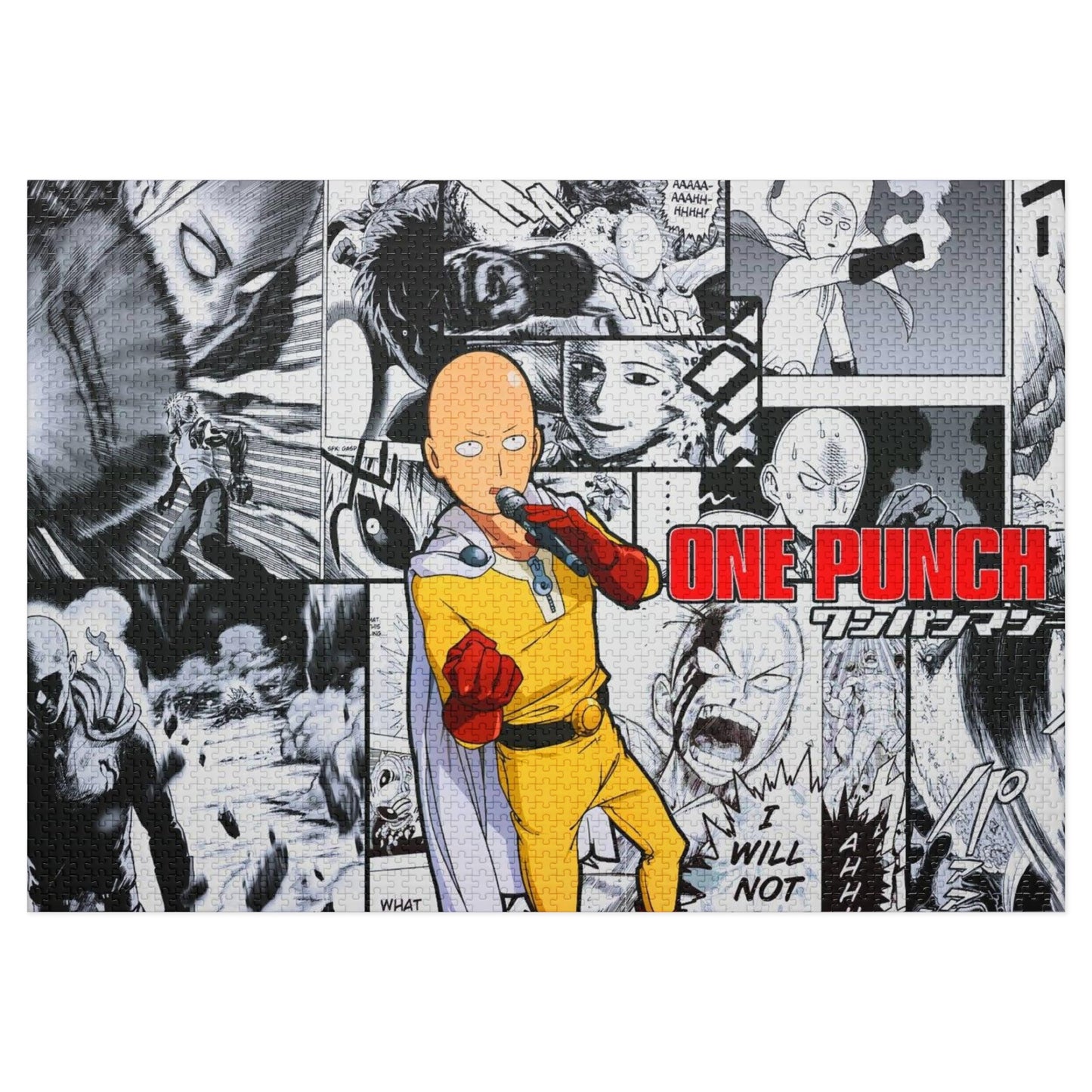 One Punch Man Jigsaw Puzzle (30, 110, 252, 500,1000-Piece)