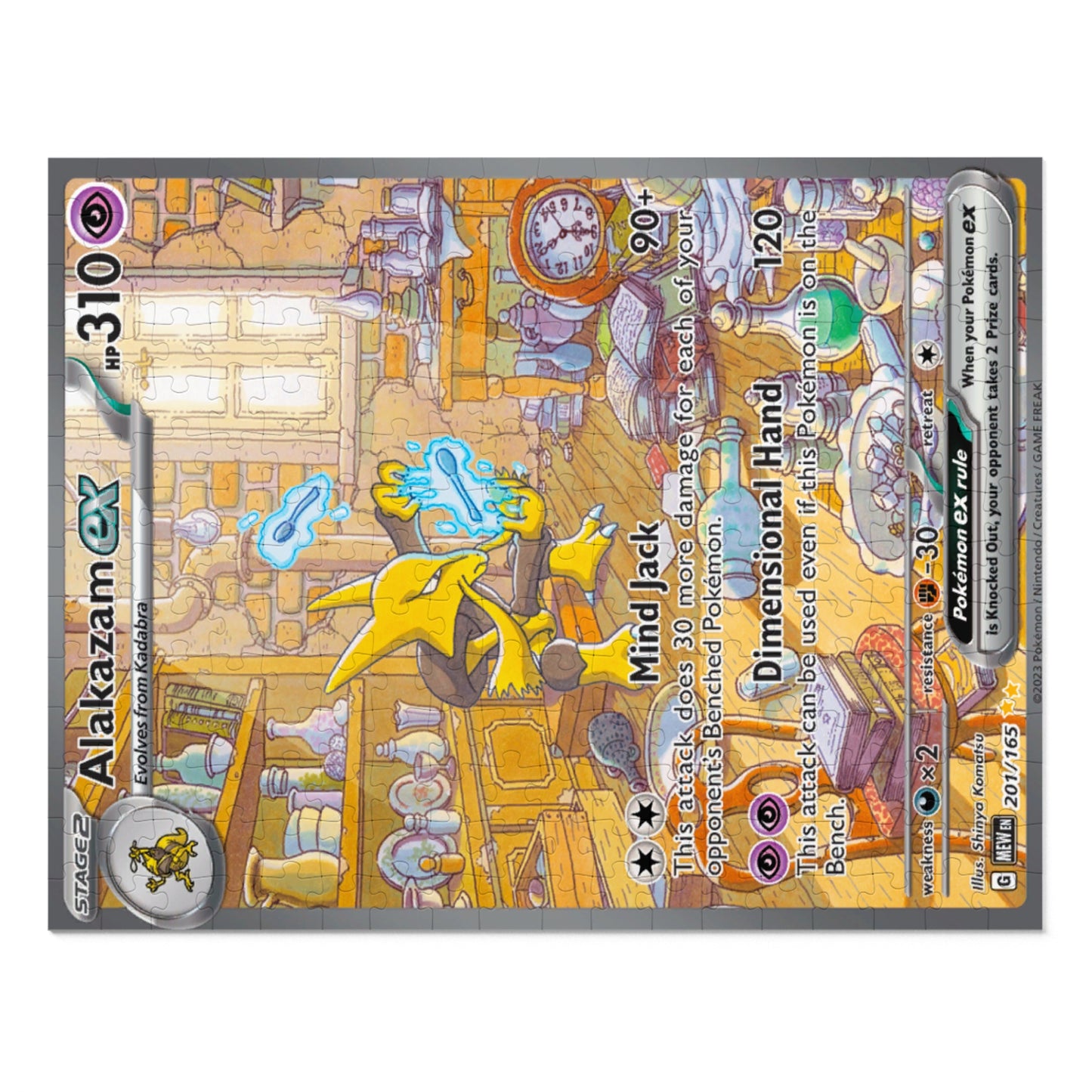 Alakazam Jigsaw Puzzle
