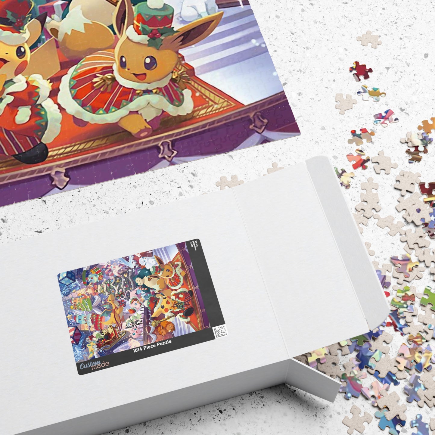 Pokemon Christmas Jigsaw Puzzle (250, 520, 1014-piece)
