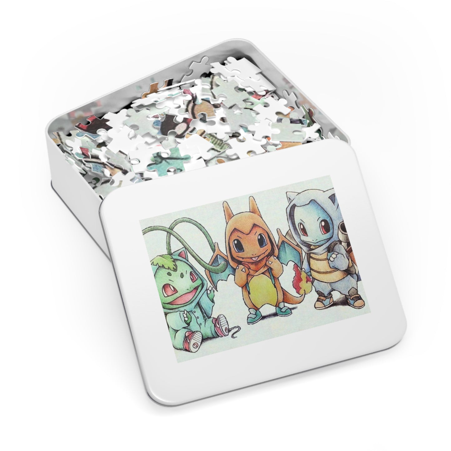 Pokemon Starters Jigsaw Puzzle (30, 110, 252, 500,1000-Piece)