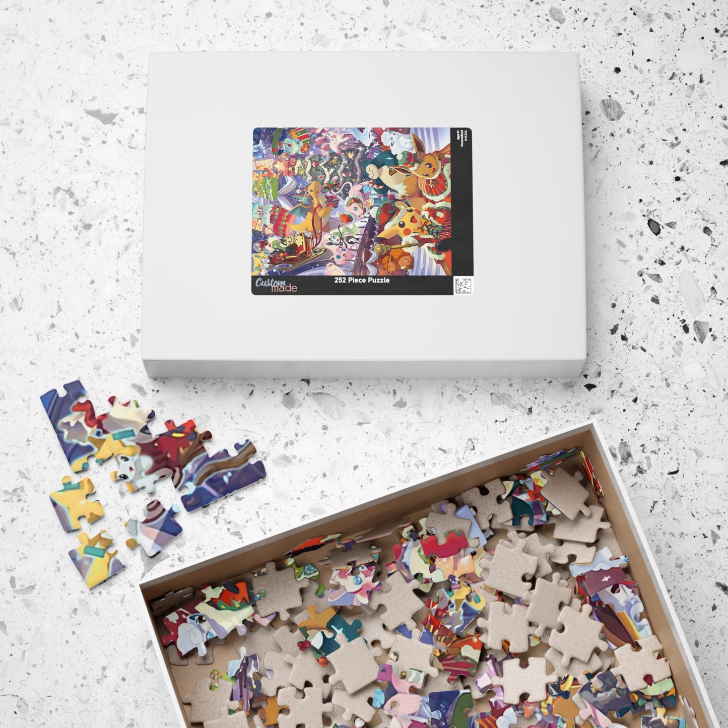 Pokemon Christmas Jigsaw Puzzle (250, 520, 1014-piece)