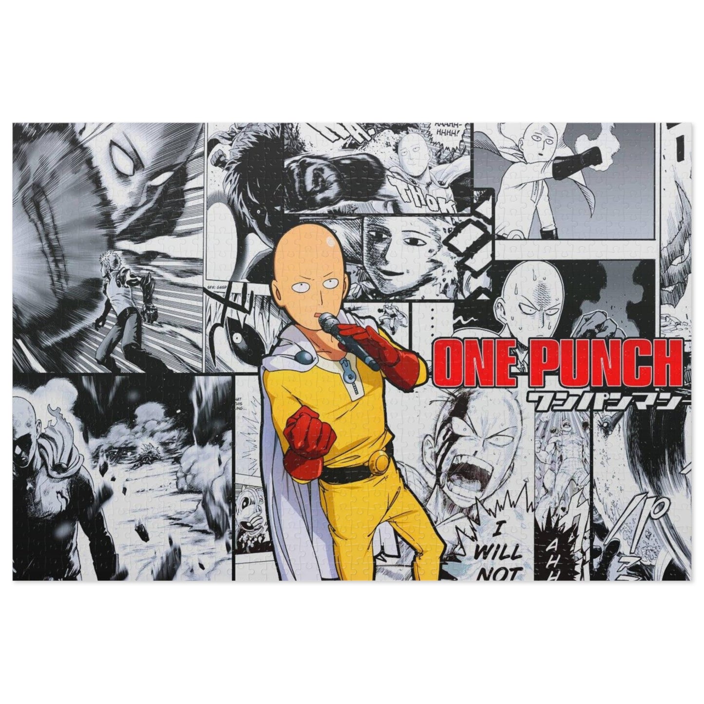 One Punch Man Jigsaw Puzzle (30, 110, 252, 500,1000-Piece)