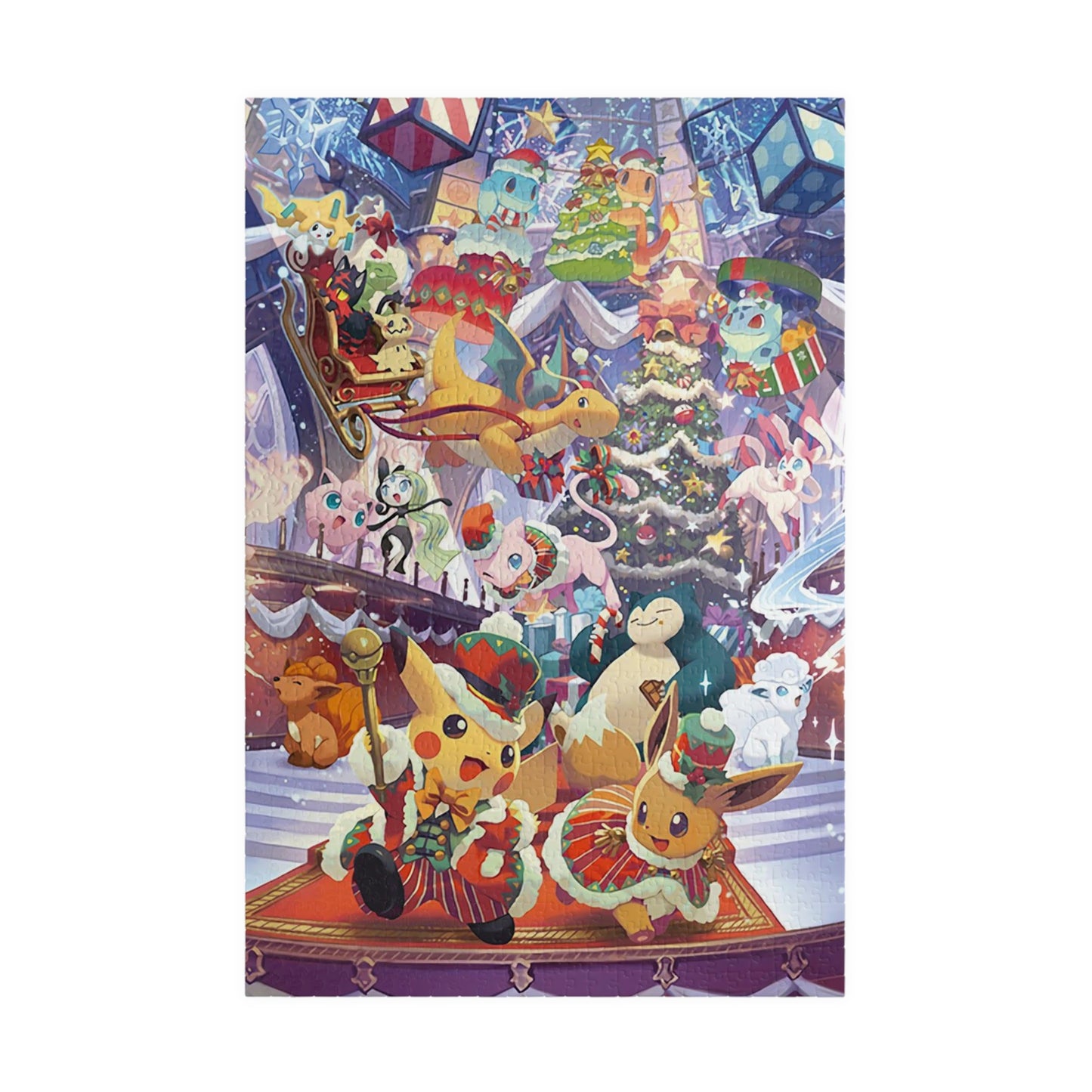 Pokemon Christmas Jigsaw Puzzle (250, 520, 1014-piece)