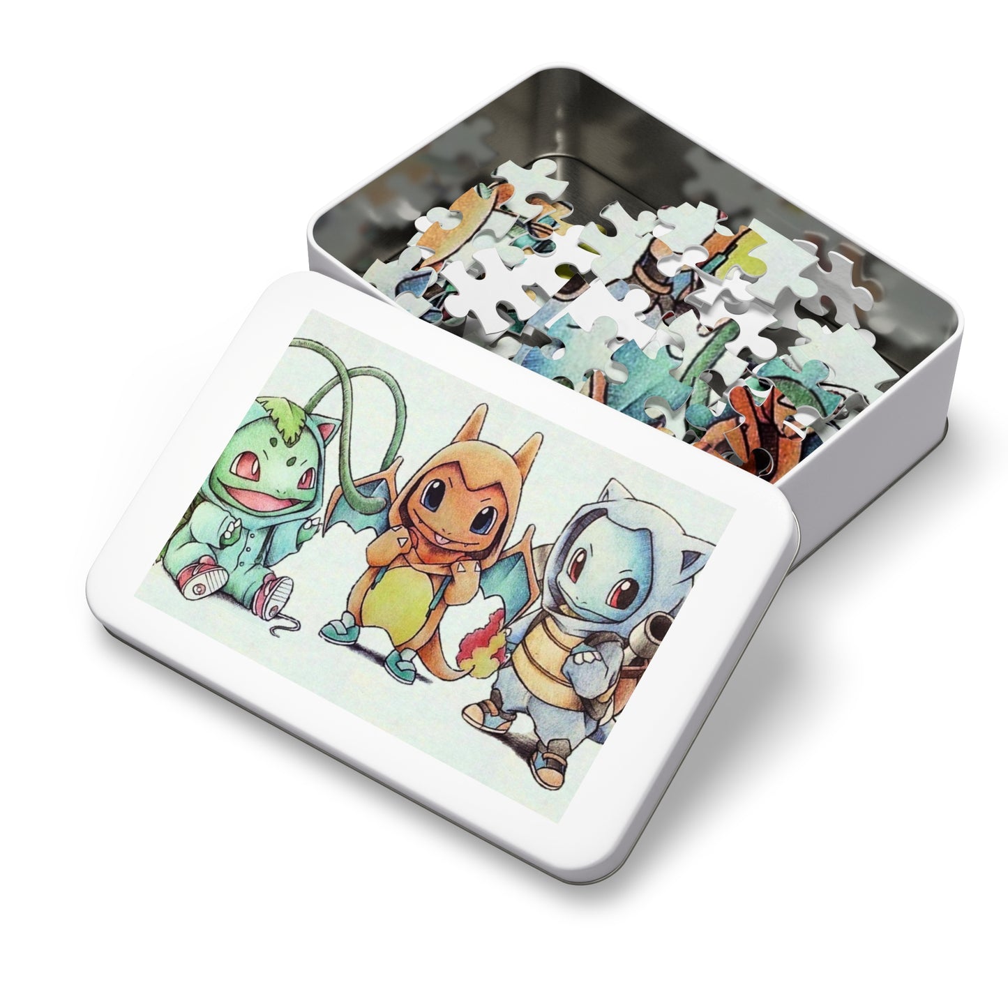 Pokemon Starters Jigsaw Puzzle (30, 110, 252, 500,1000-Piece)