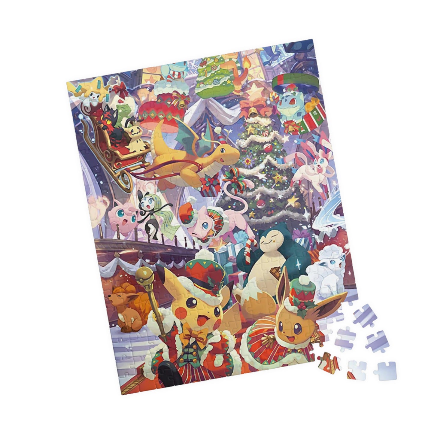 Pokemon Christmas Jigsaw Puzzle (250, 520, 1014-piece)