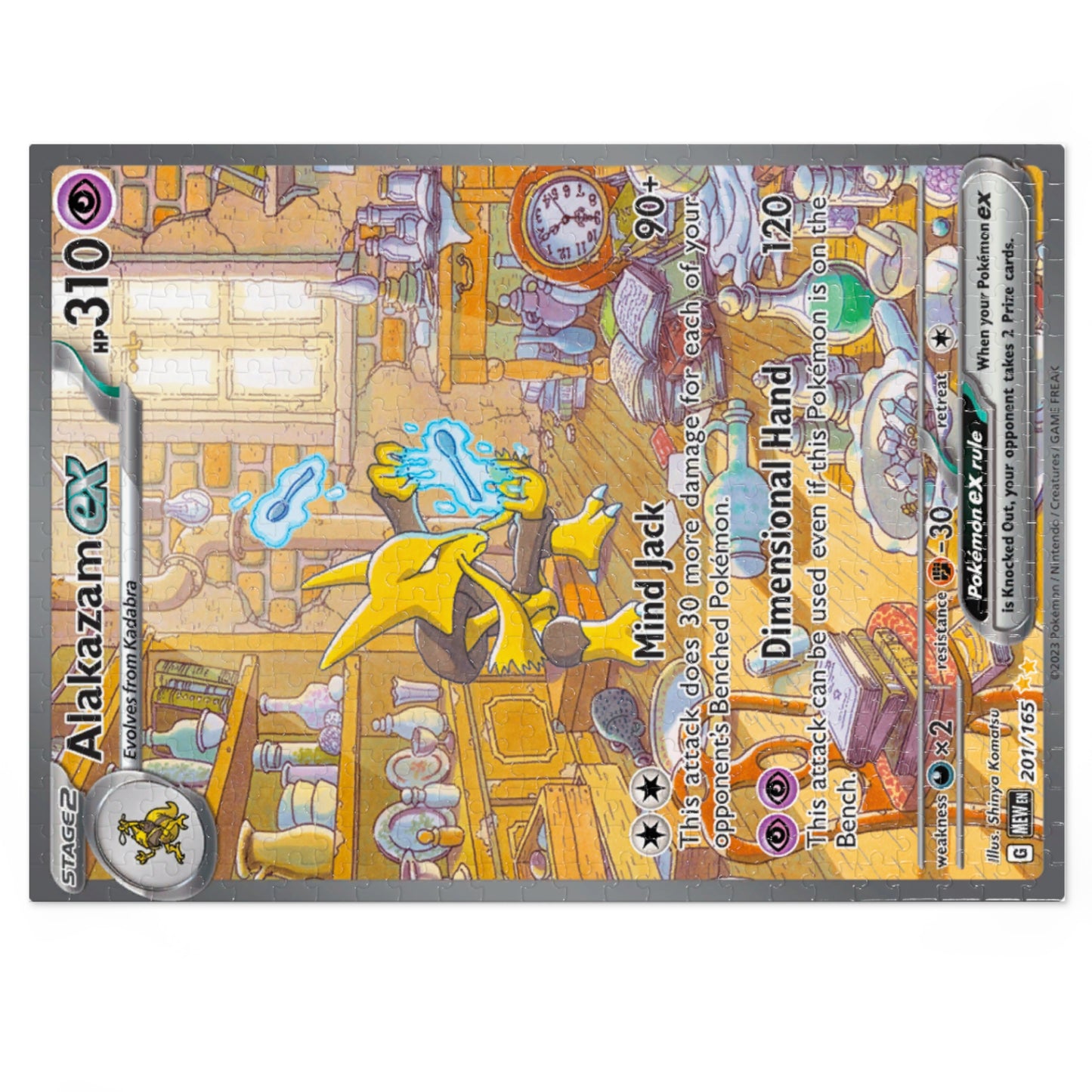 Alakazam Jigsaw Puzzle