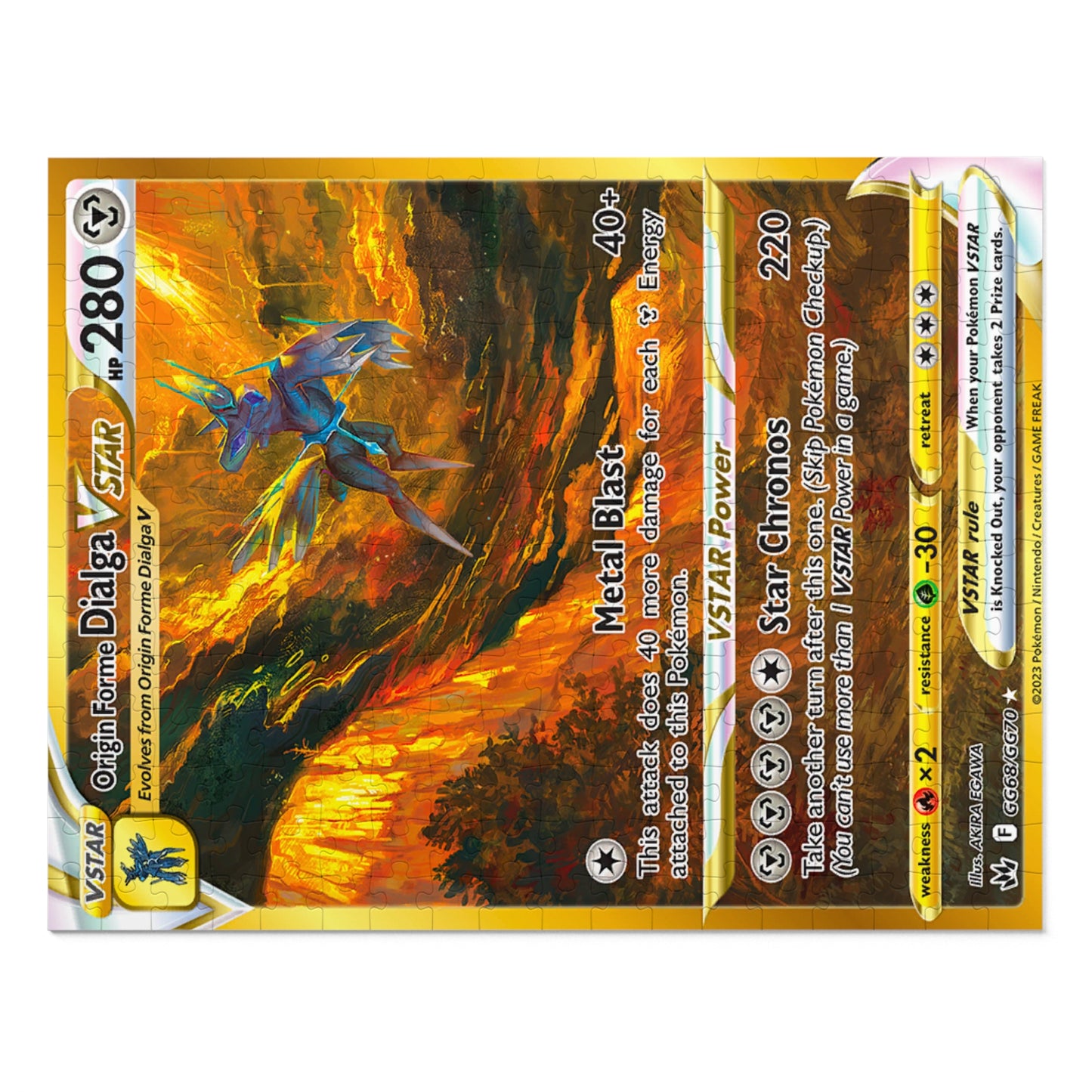Dialga VStar Jigsaw Puzzle