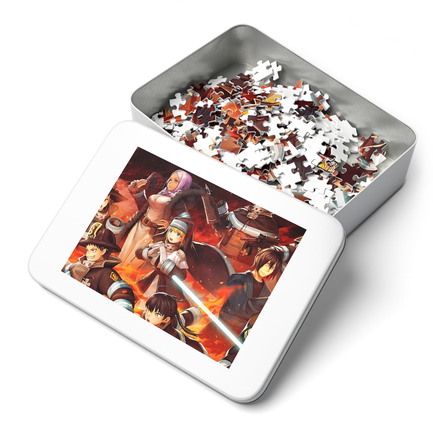 Fire Force Jigsaw Puzzle (30, 110, 252, 500,1000-Piece)