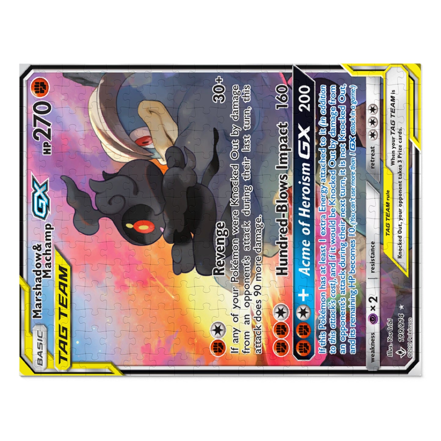 Marshadow Tag Team Jigsaw Puzzle