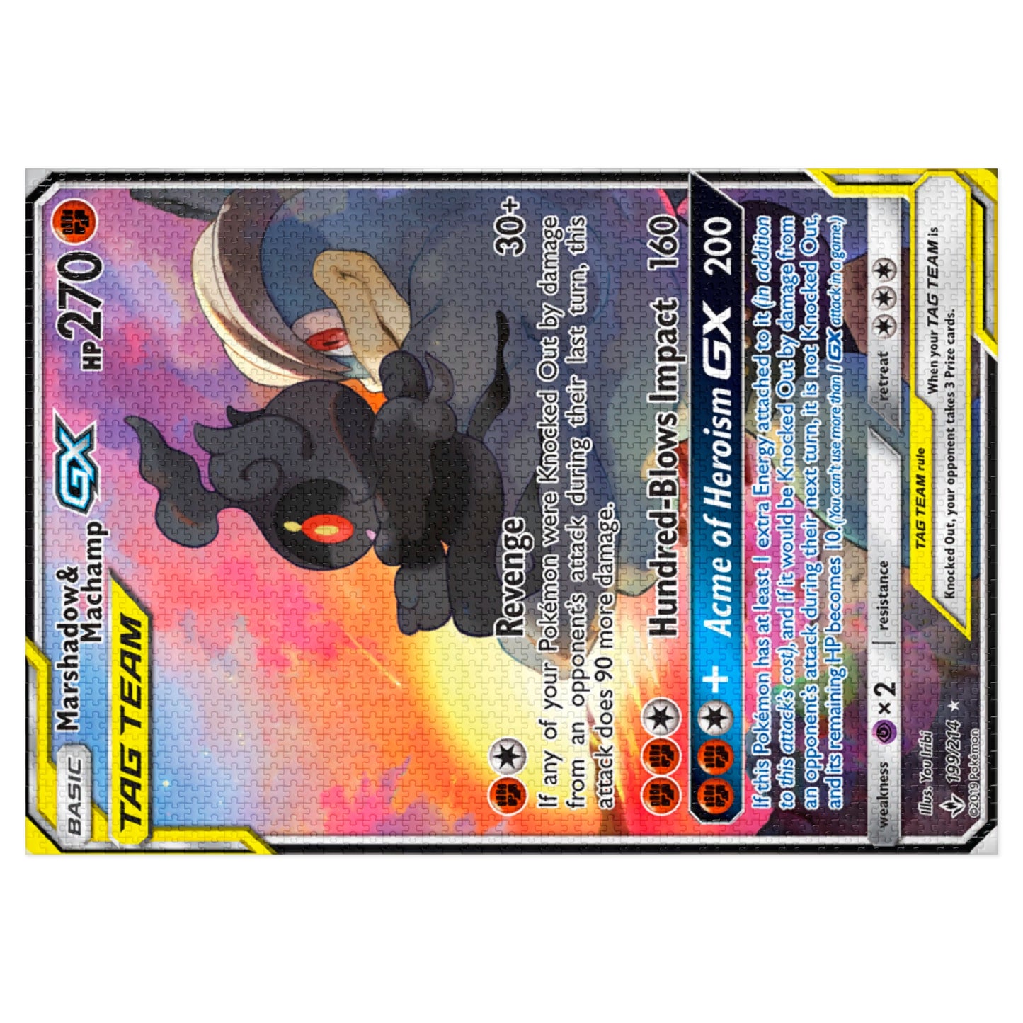 Marshadow Tag Team Jigsaw Puzzle