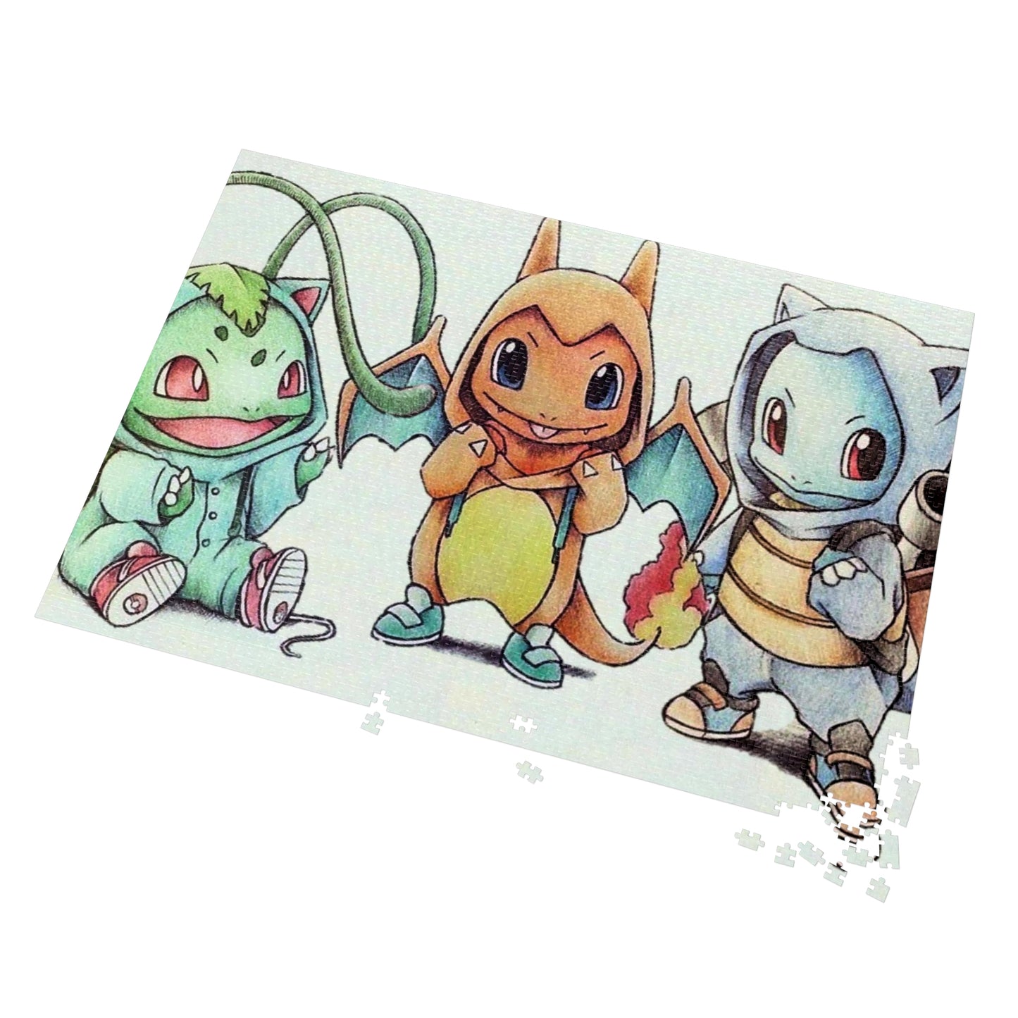 Pokemon Starters Jigsaw Puzzle (30, 110, 252, 500,1000-Piece)