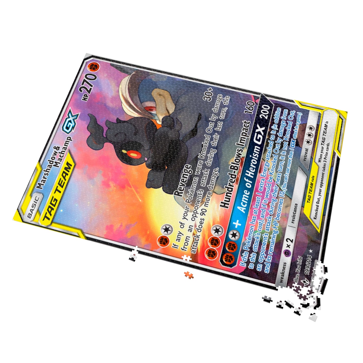 Marshadow Tag Team Jigsaw Puzzle