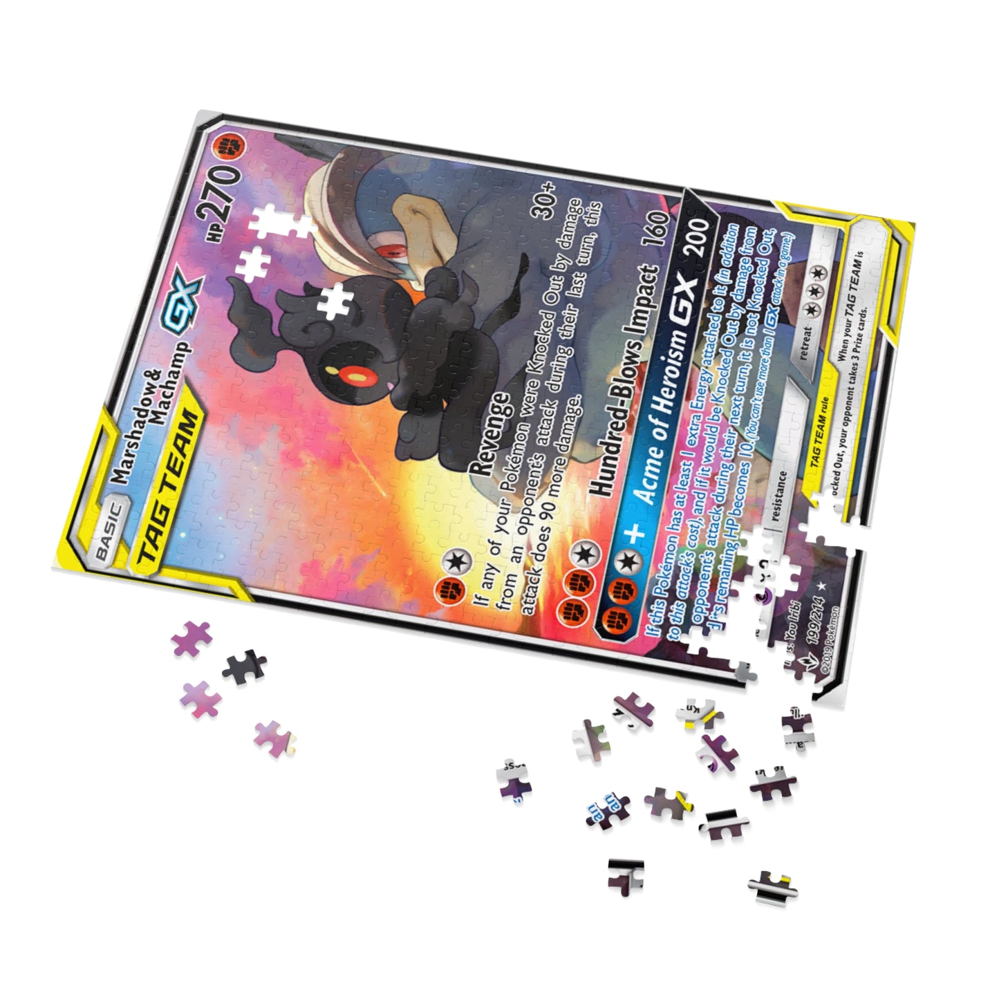 Marshadow Tag Team Jigsaw Puzzle