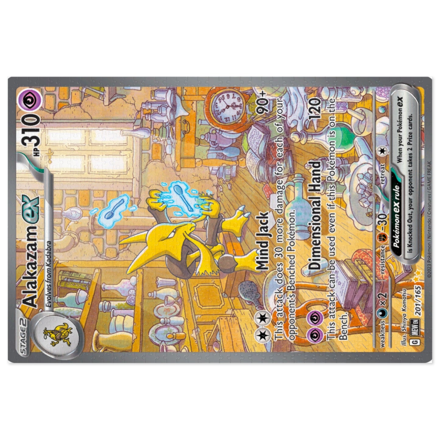Alakazam Jigsaw Puzzle