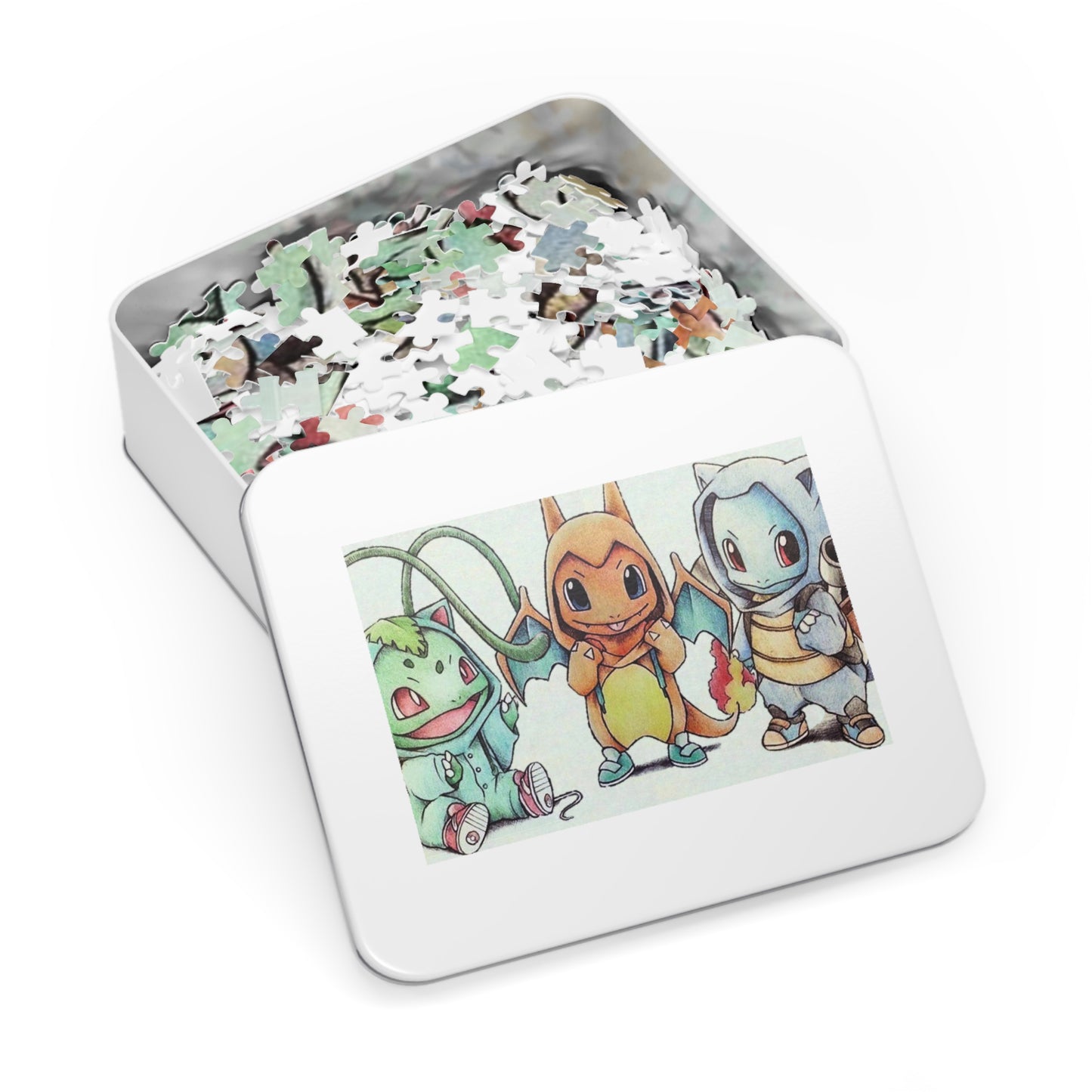 Pokemon Starters Jigsaw Puzzle (30, 110, 252, 500,1000-Piece)