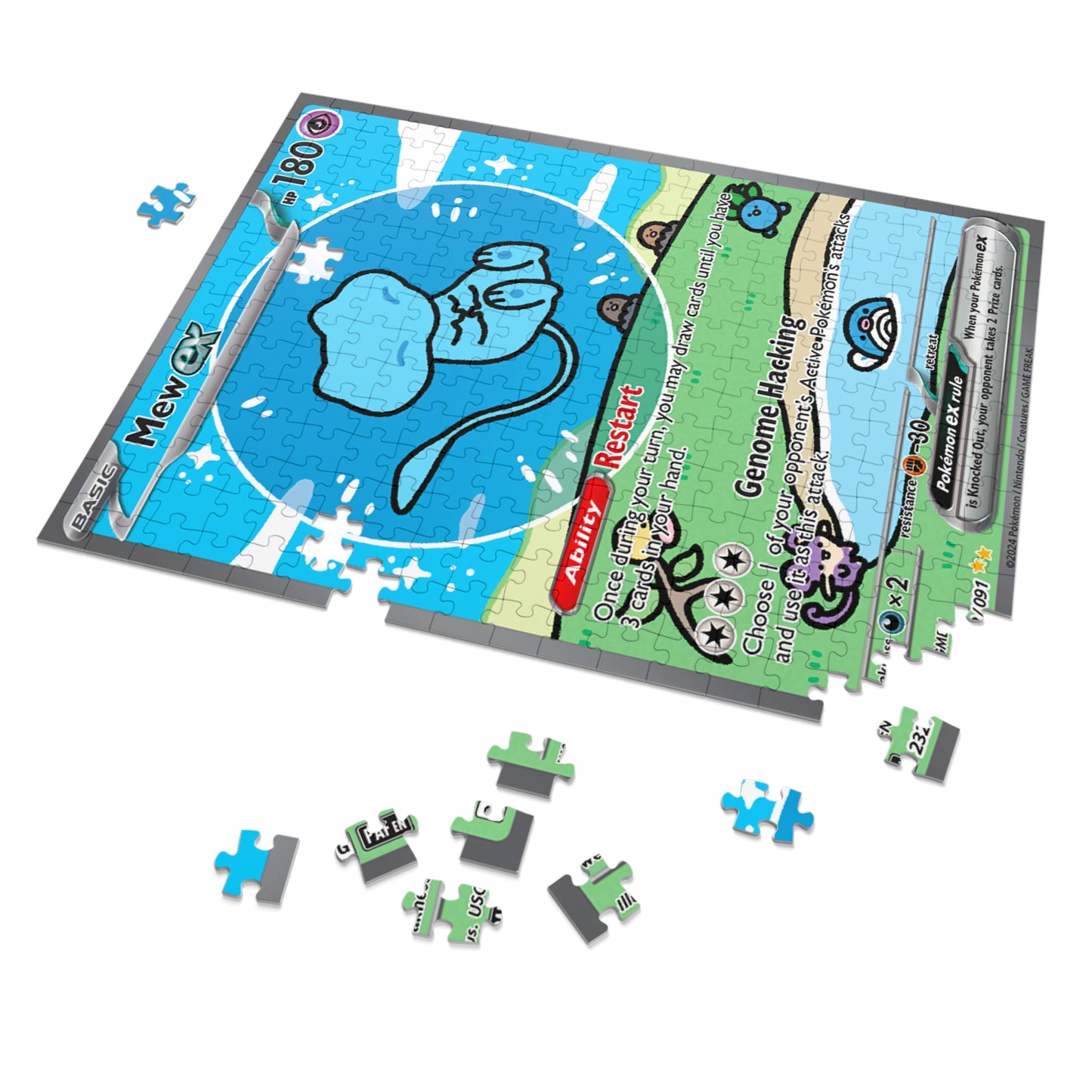 Bubble Mew Jigsaw Puzzle