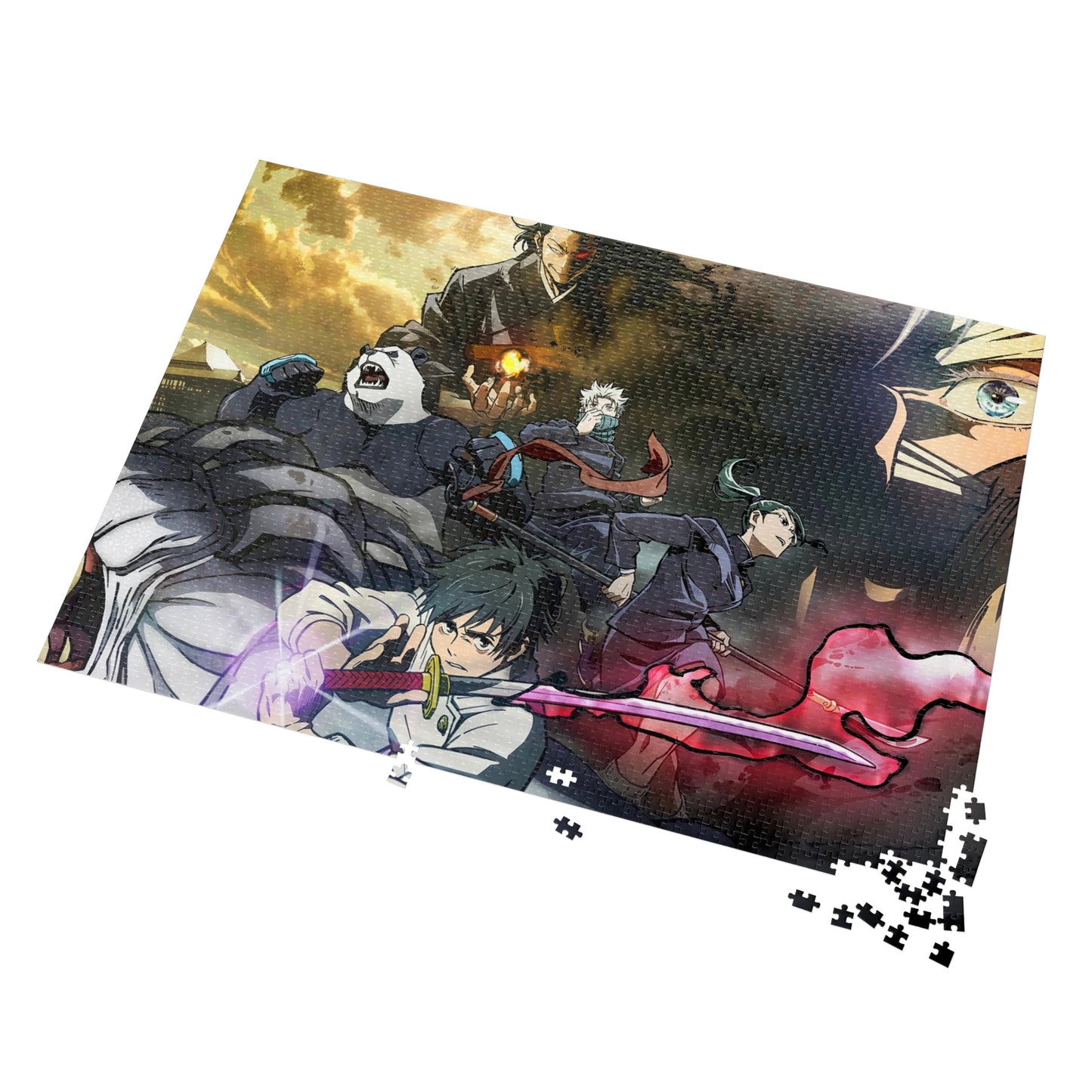 Jujutsu Kaizen Jigsaw Puzzle (30, 110, 252, 500,1000-Piece)