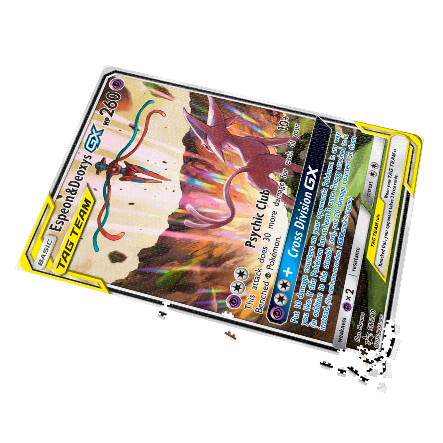 Deoxys Tag Team Jigsaw Puzzle