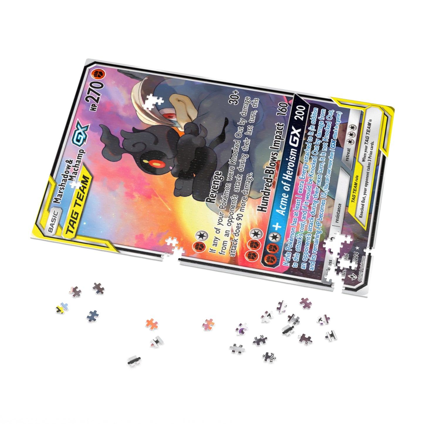 Marshadow Tag Team Jigsaw Puzzle