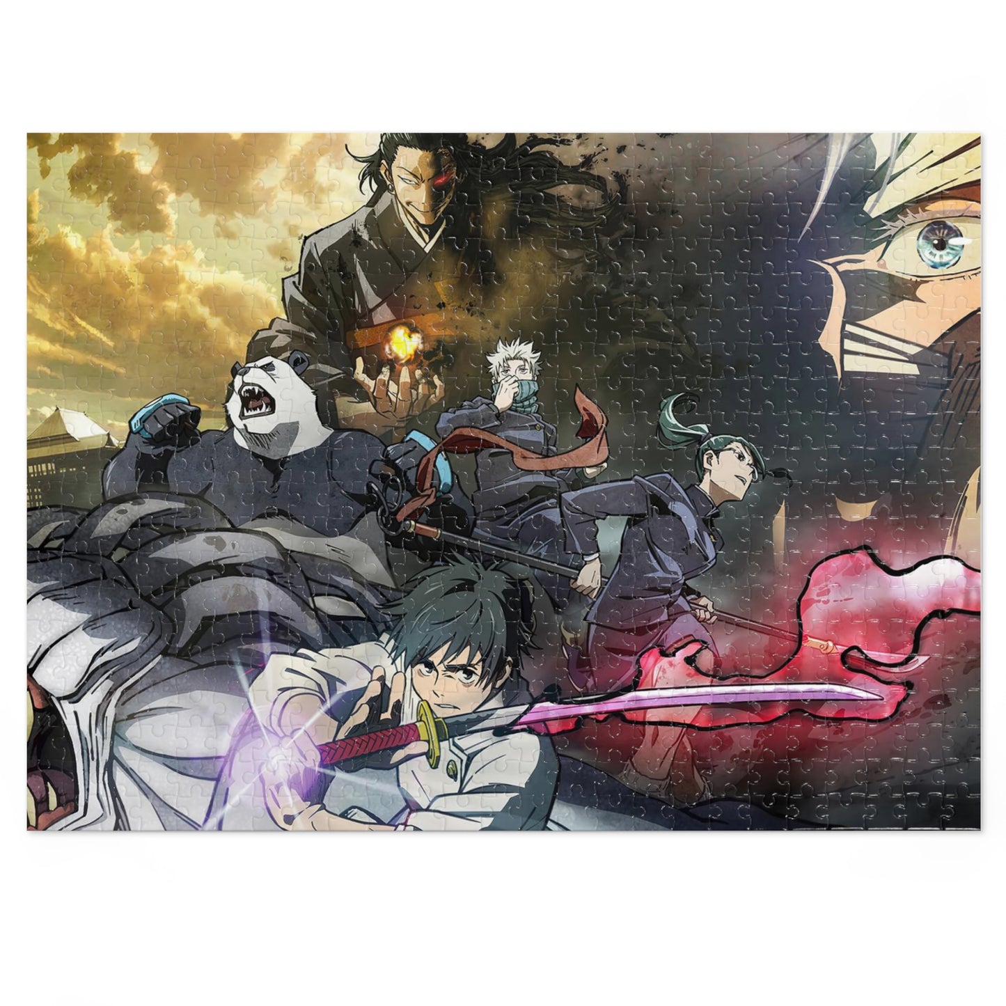 Jujutsu Kaizen Jigsaw Puzzle (30, 110, 252, 500,1000-Piece)