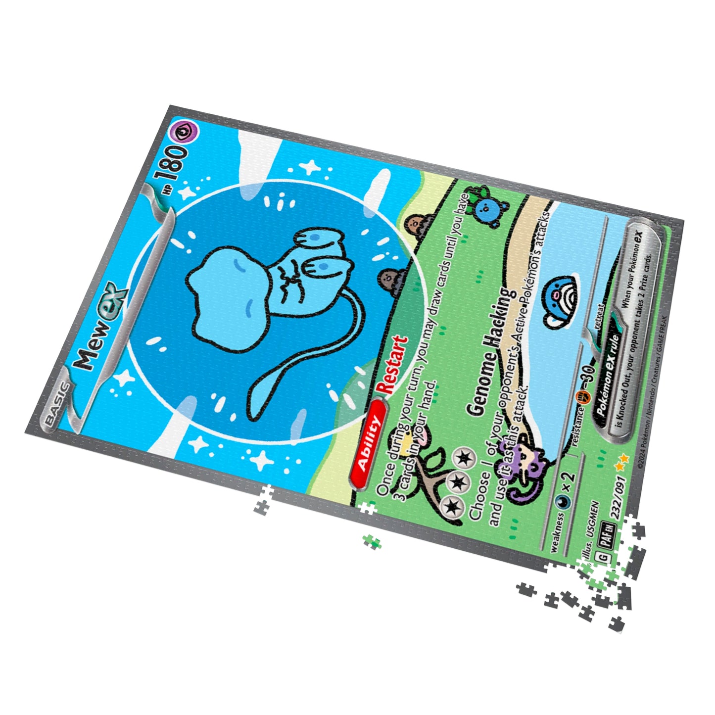 Bubble Mew Jigsaw Puzzle