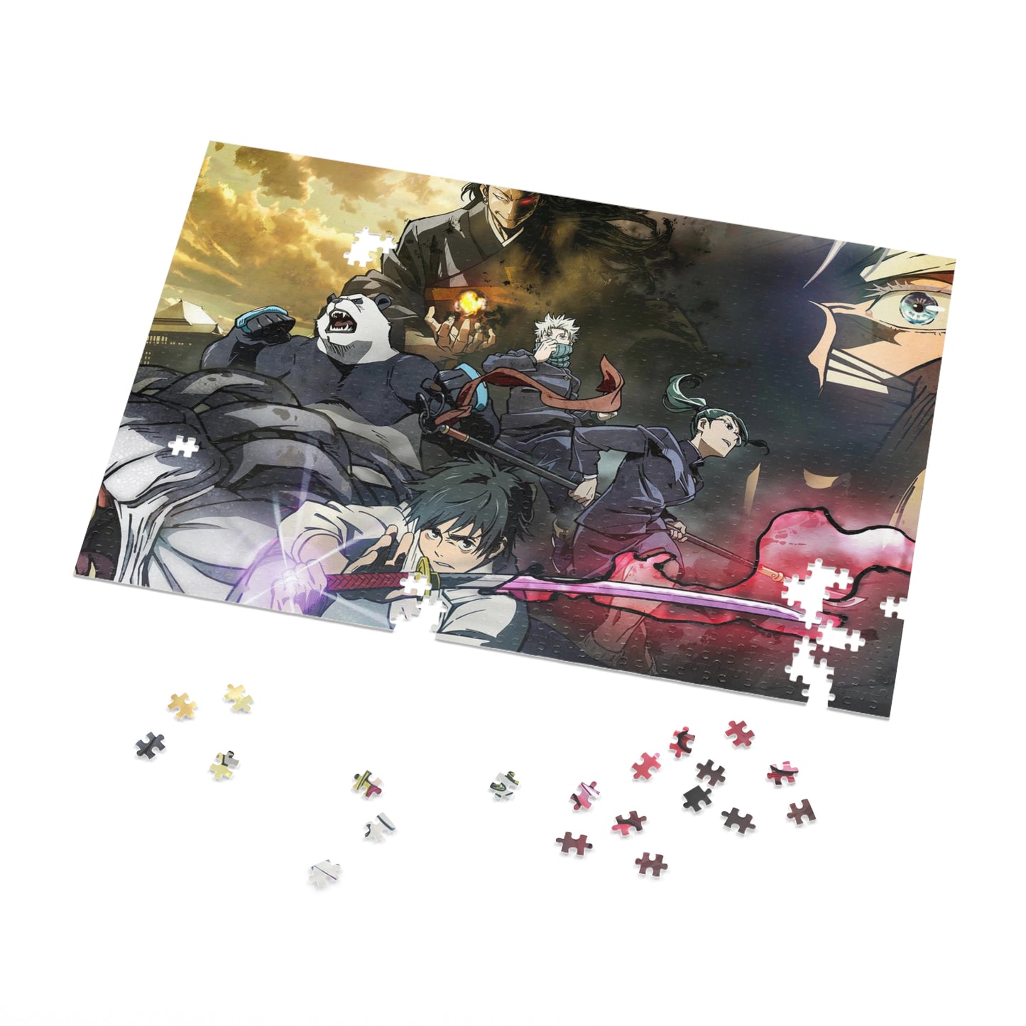 Jujutsu Kaizen Jigsaw Puzzle (30, 110, 252, 500,1000-Piece)