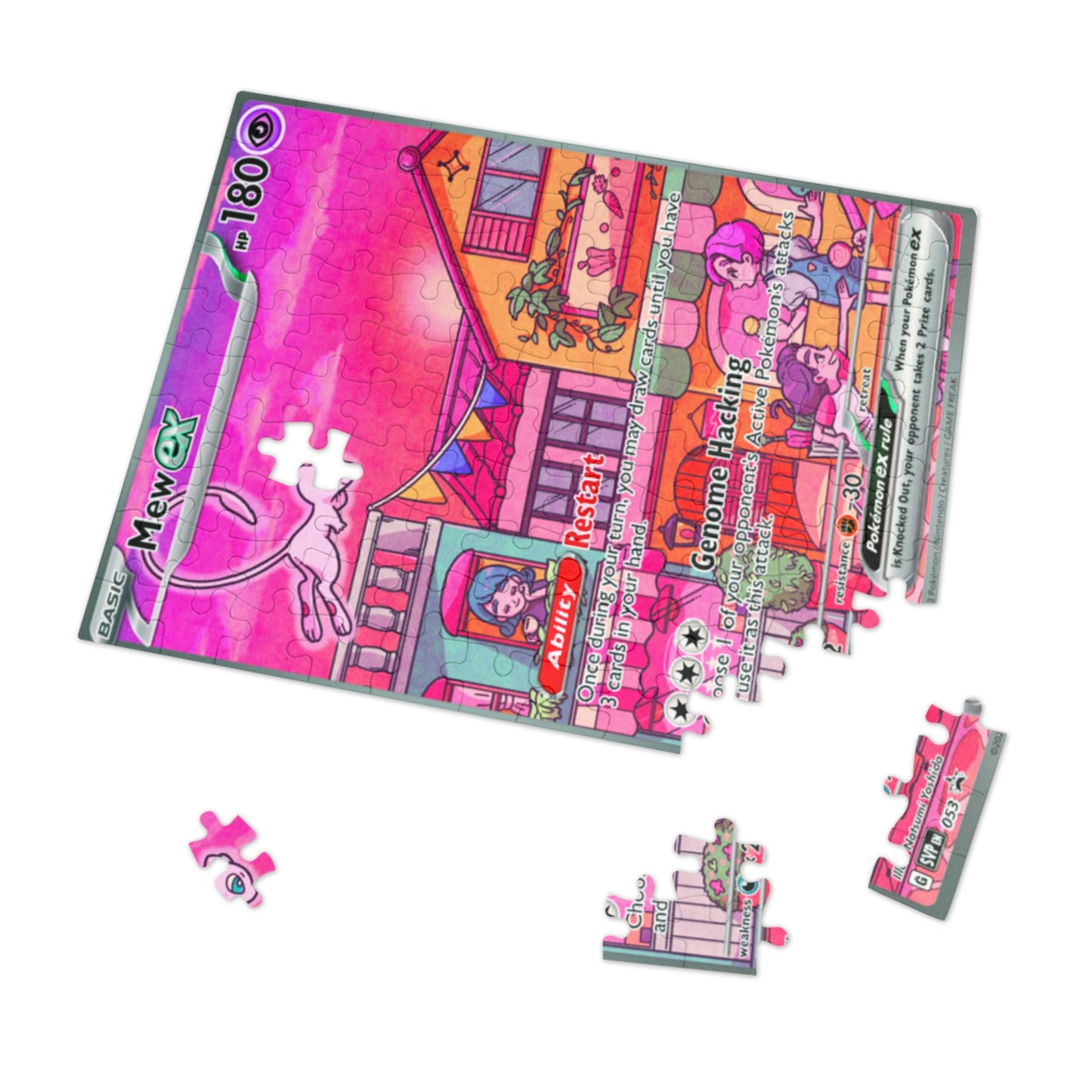 Sunset Mew Jigsaw Puzzle