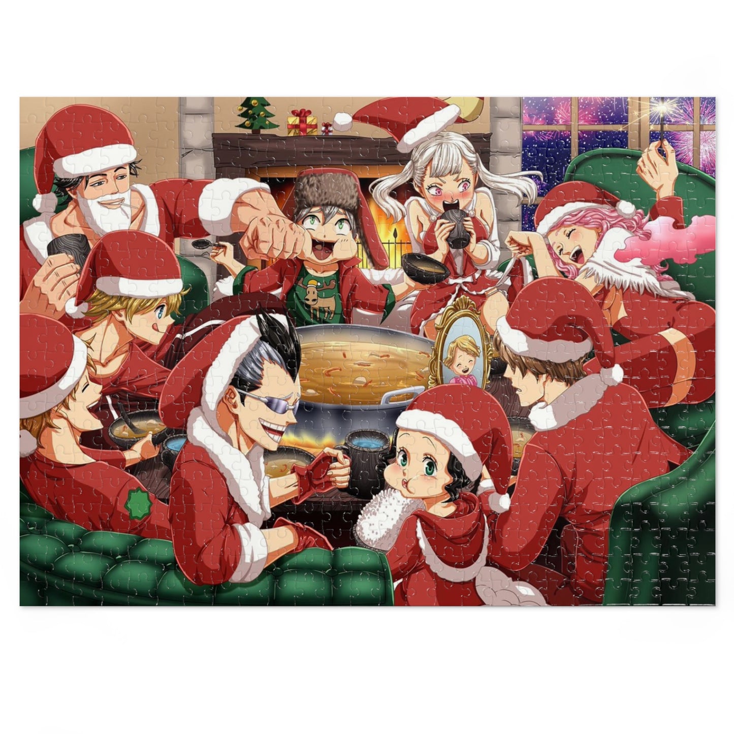 Black Clover Christmas Jigsaw Puzzle