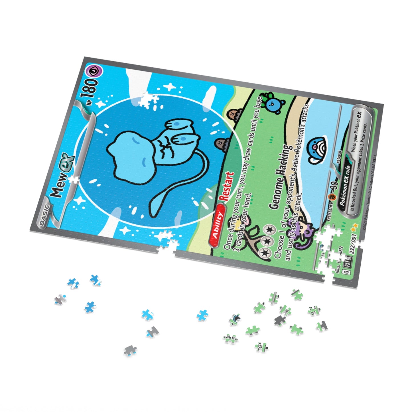 Bubble Mew Jigsaw Puzzle