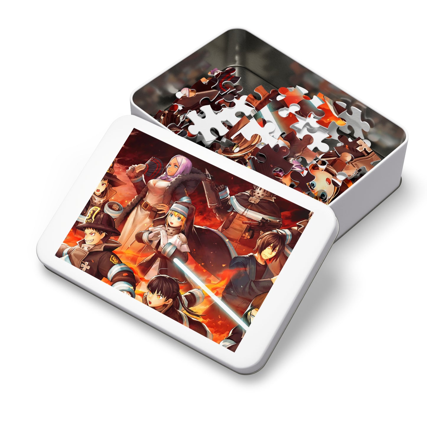 Fire Force Jigsaw Puzzle (30, 110, 252, 500,1000-Piece)