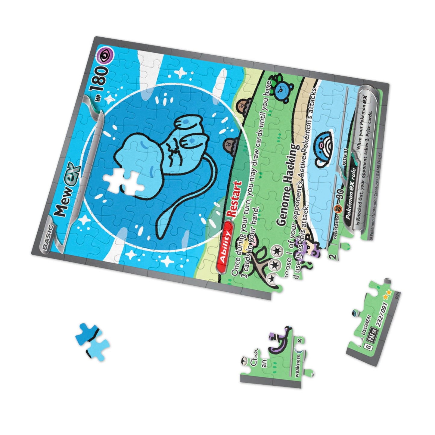 Bubble Mew Jigsaw Puzzle