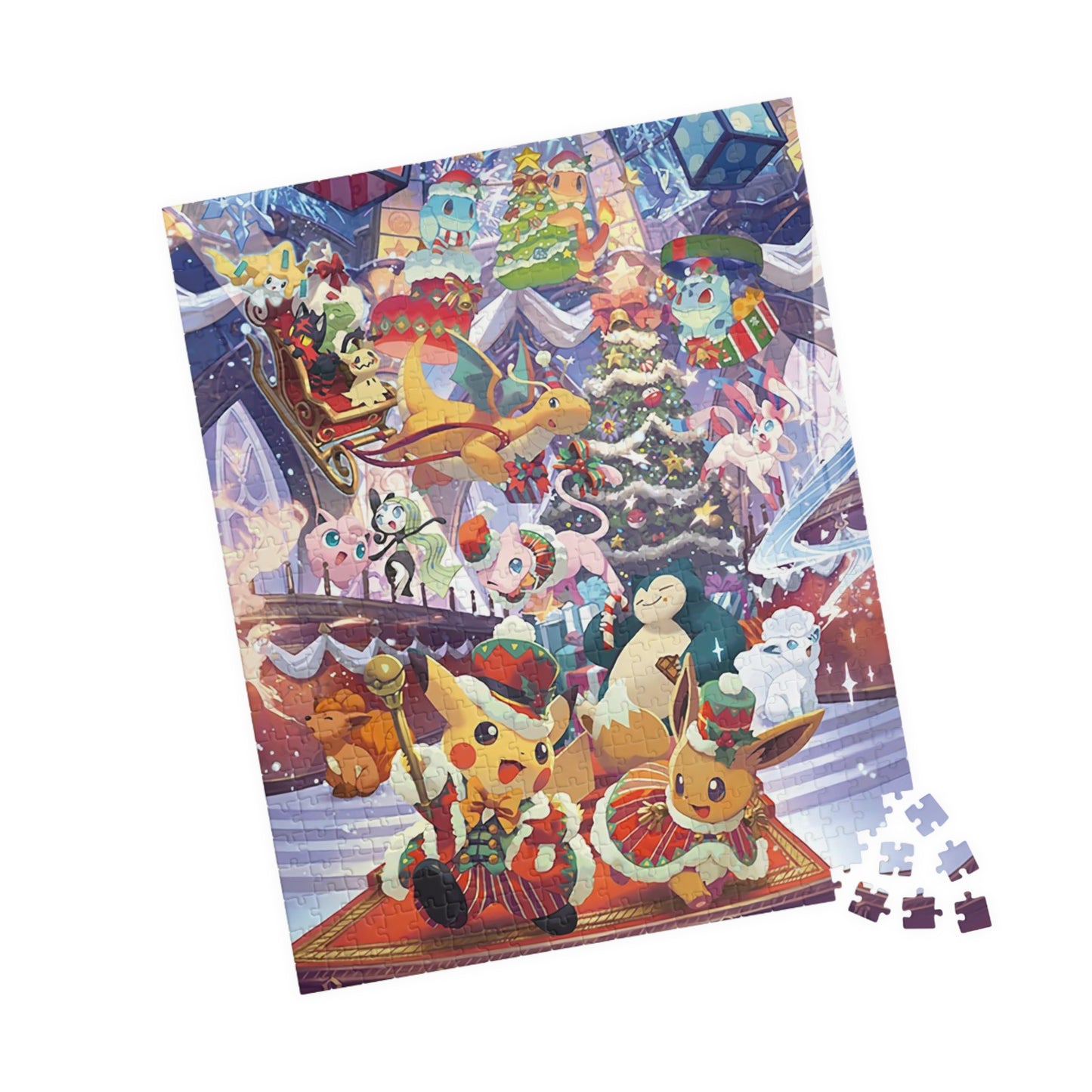 Pokemon Christmas Jigsaw Puzzle  (250, 520, 1014-piece)