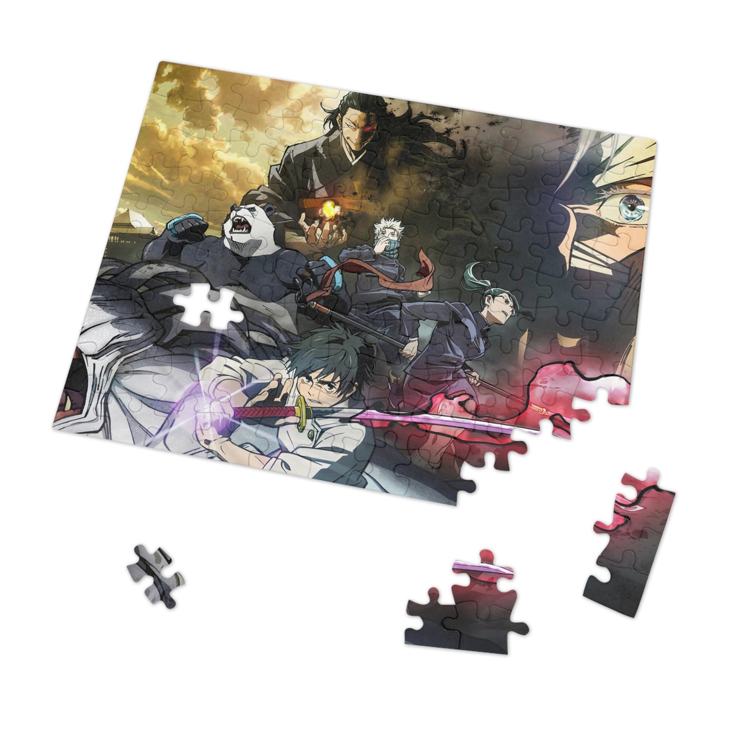 Jujutsu Kaizen Jigsaw Puzzle (30, 110, 252, 500,1000-Piece)