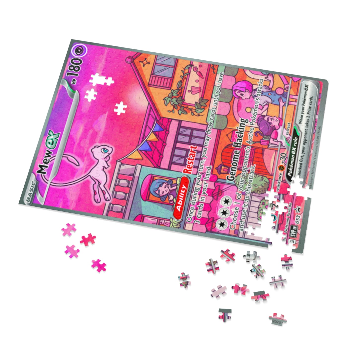 Sunset Mew Jigsaw Puzzle