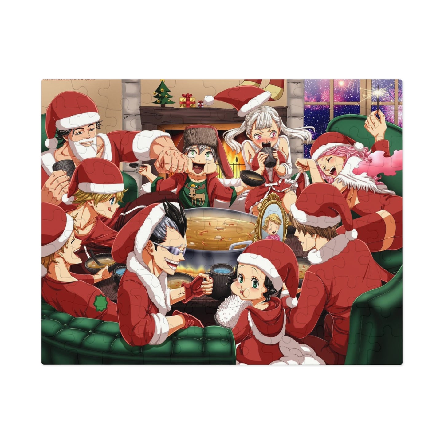 Black Clover Christmas Jigsaw Puzzle