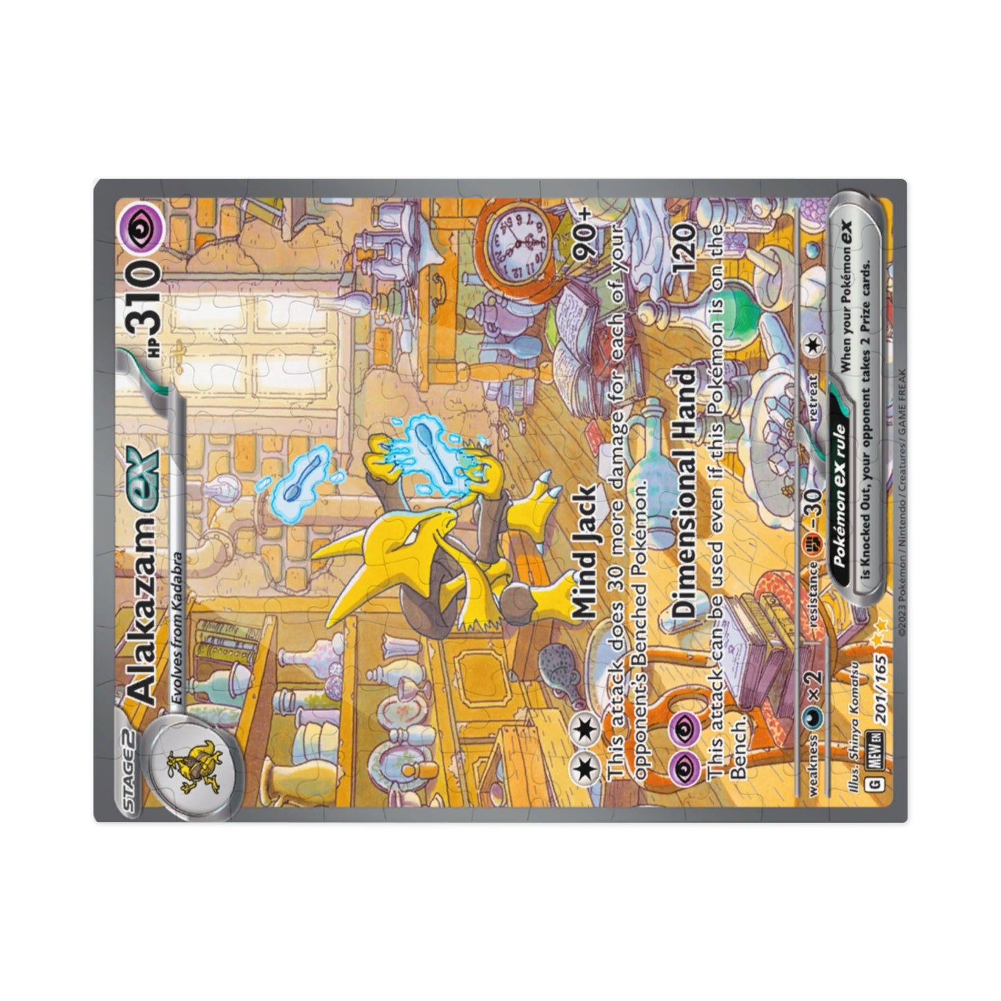 Alakazam Jigsaw Puzzle