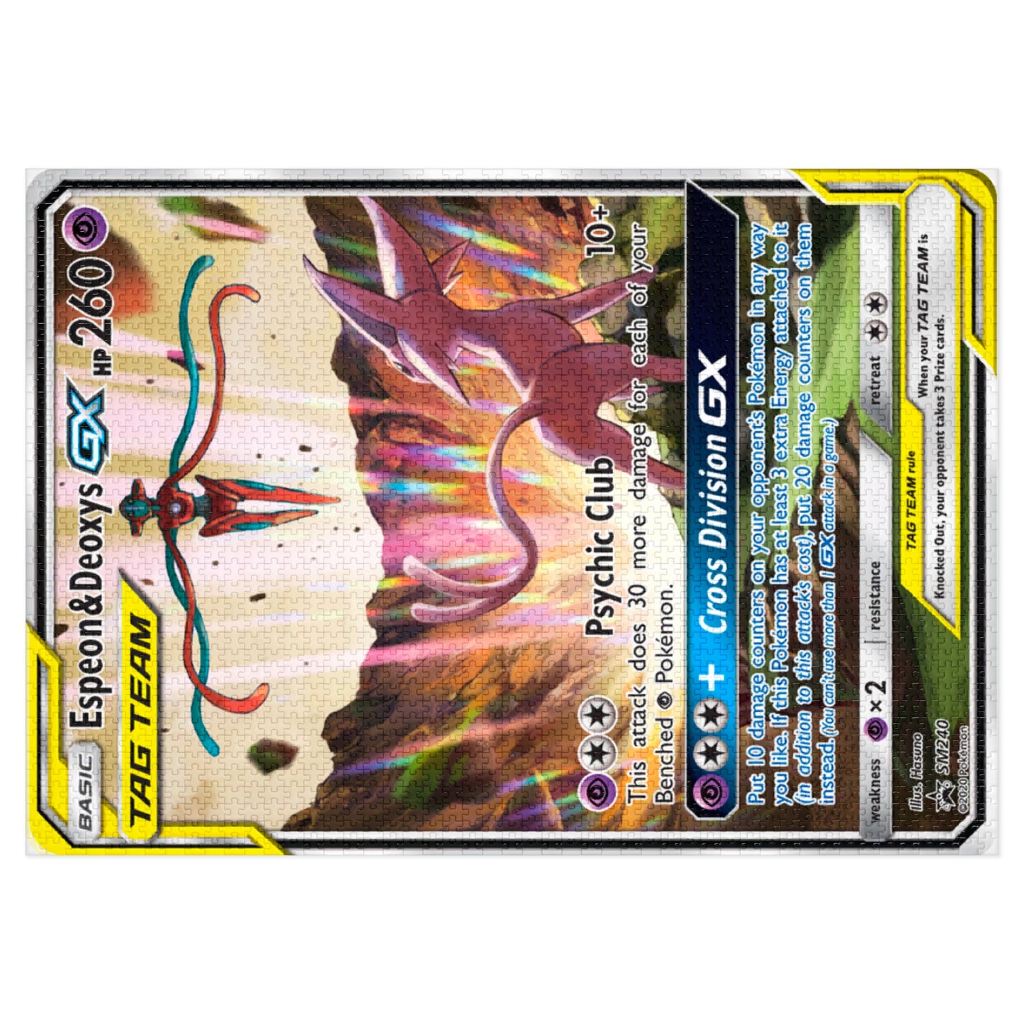 Deoxys Tag Team Jigsaw Puzzle
