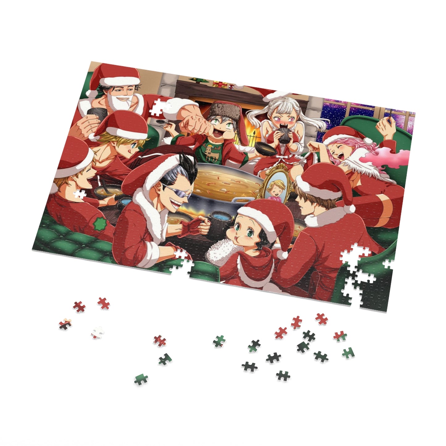 Black Clover Christmas Jigsaw Puzzle