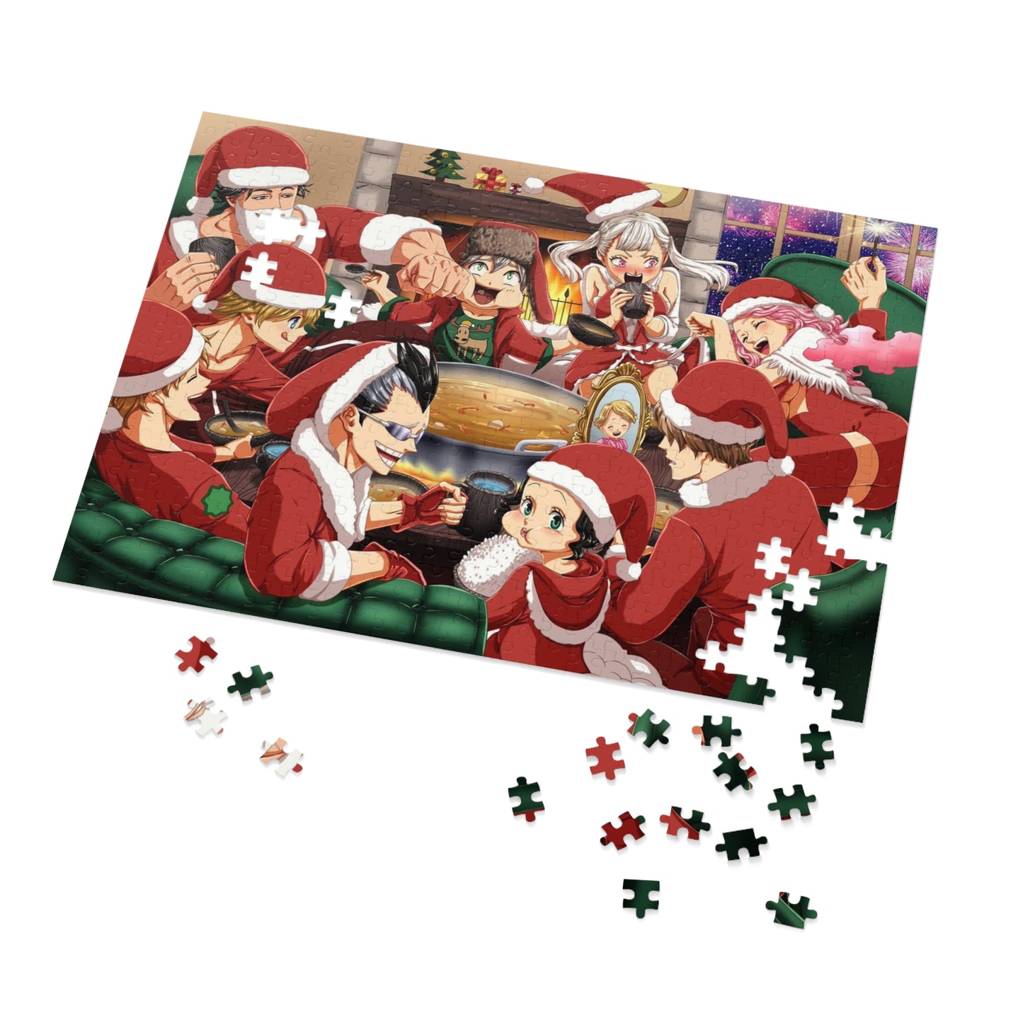 Black Clover Christmas Jigsaw Puzzle