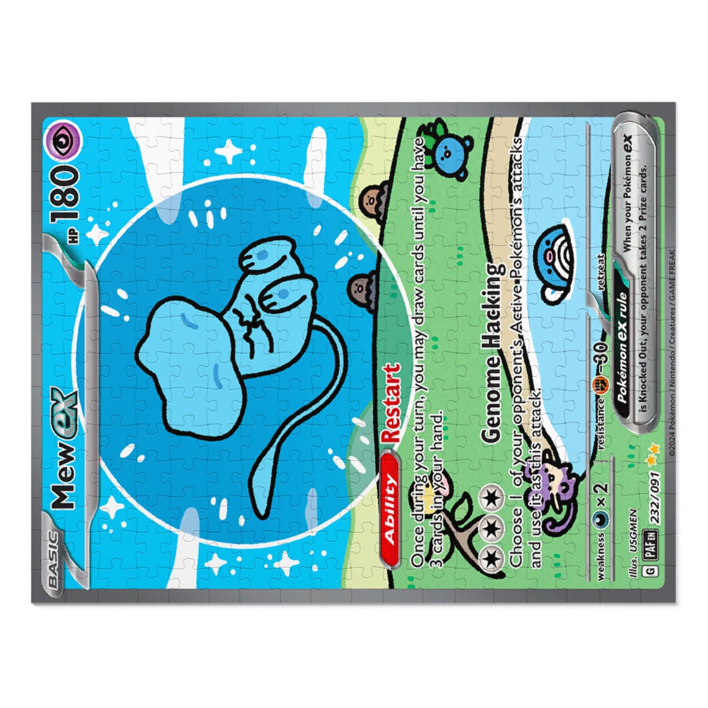 Bubble Mew Jigsaw Puzzle