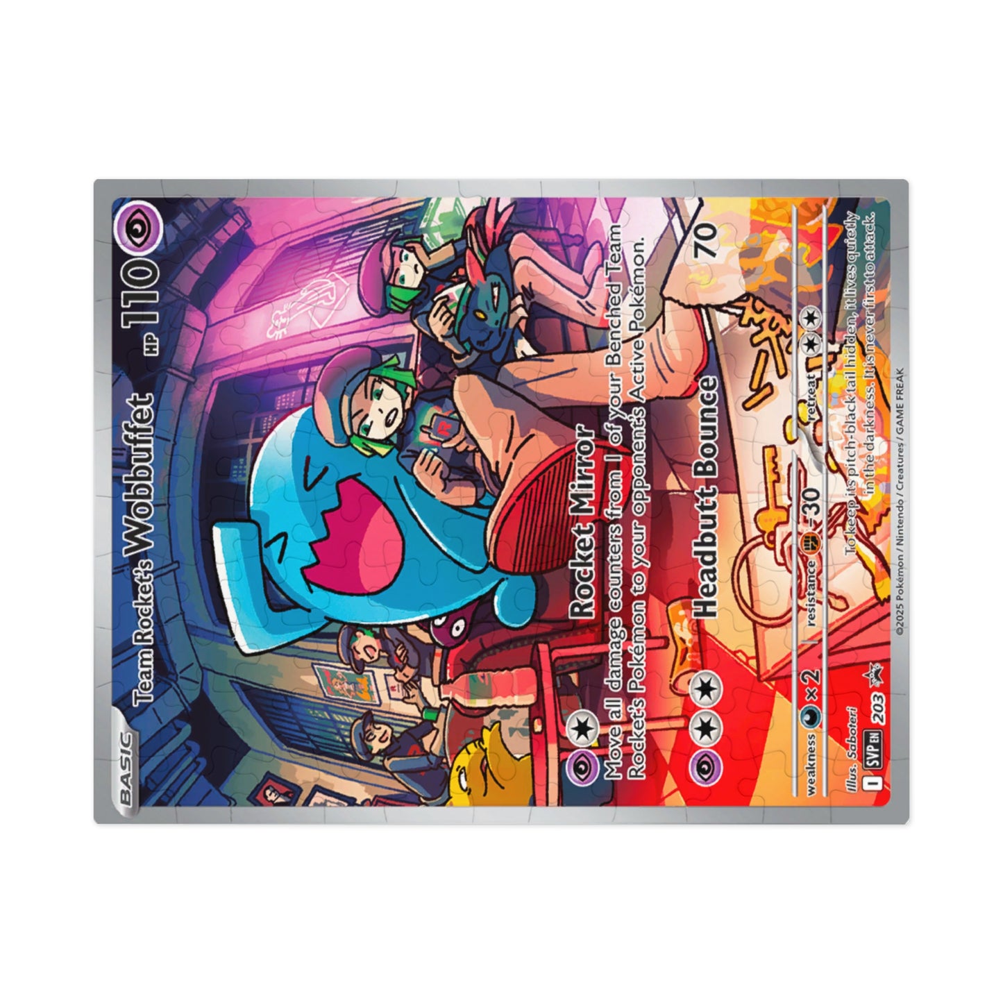 Team Rockets Wobbuffet Jigsaw Puzzle