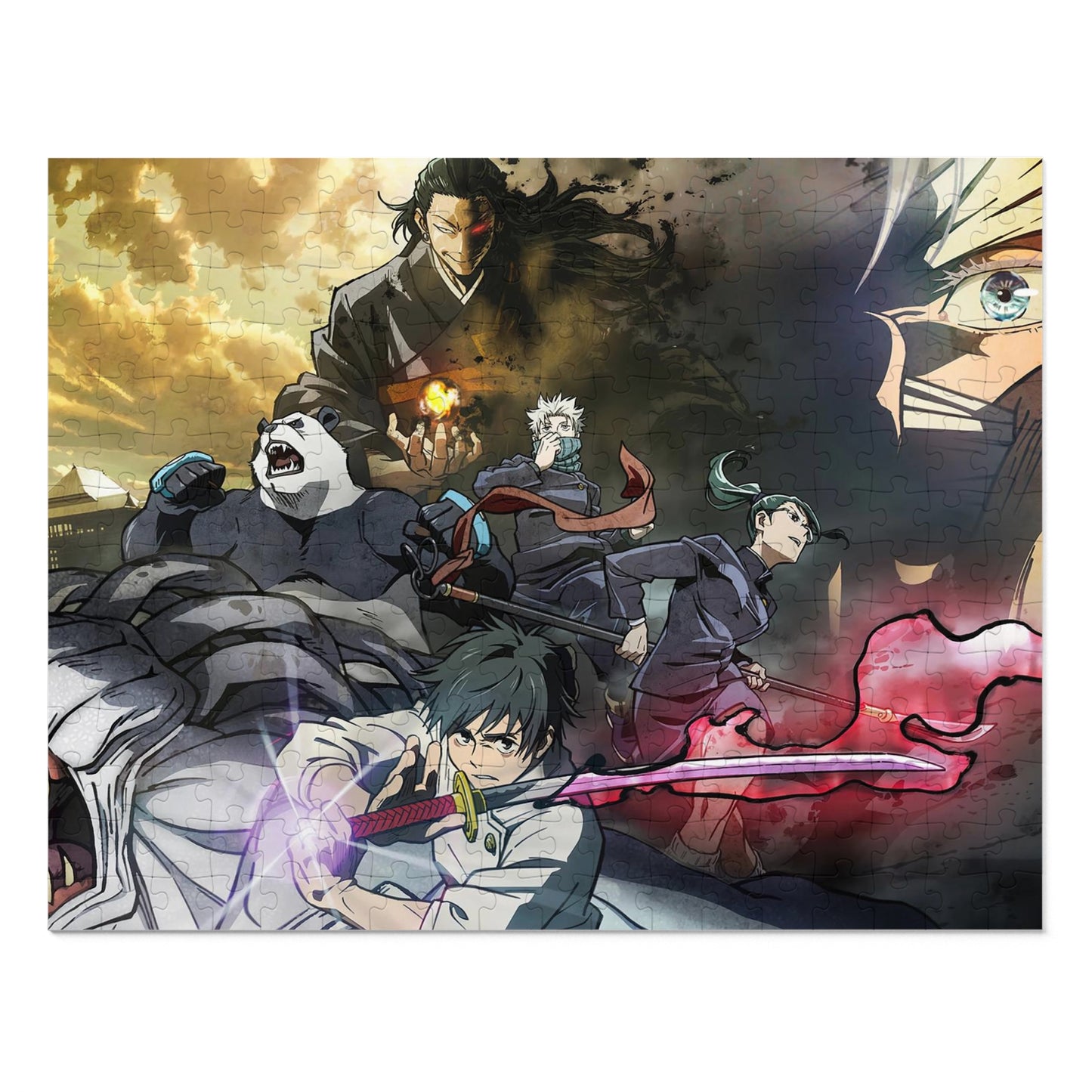 Jujutsu Kaizen Jigsaw Puzzle (30, 110, 252, 500,1000-Piece)