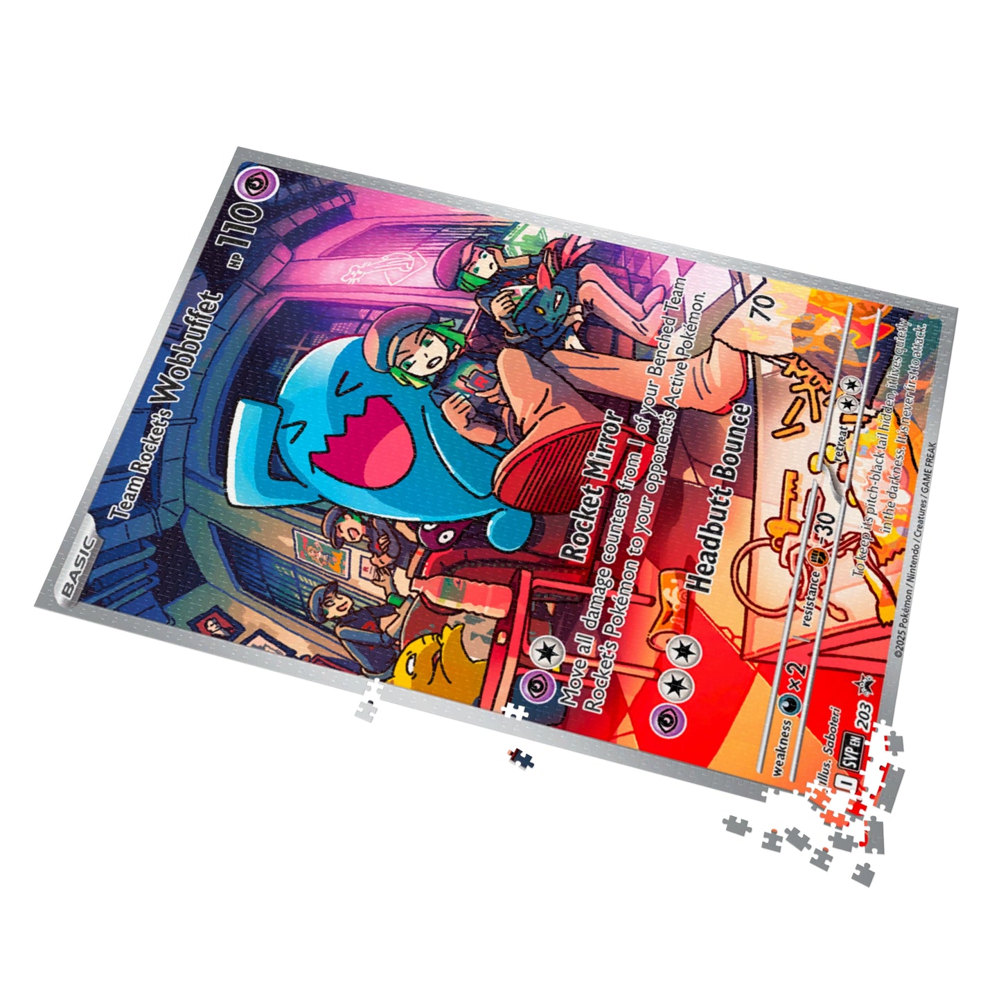 Team Rockets Wobbuffet Jigsaw Puzzle