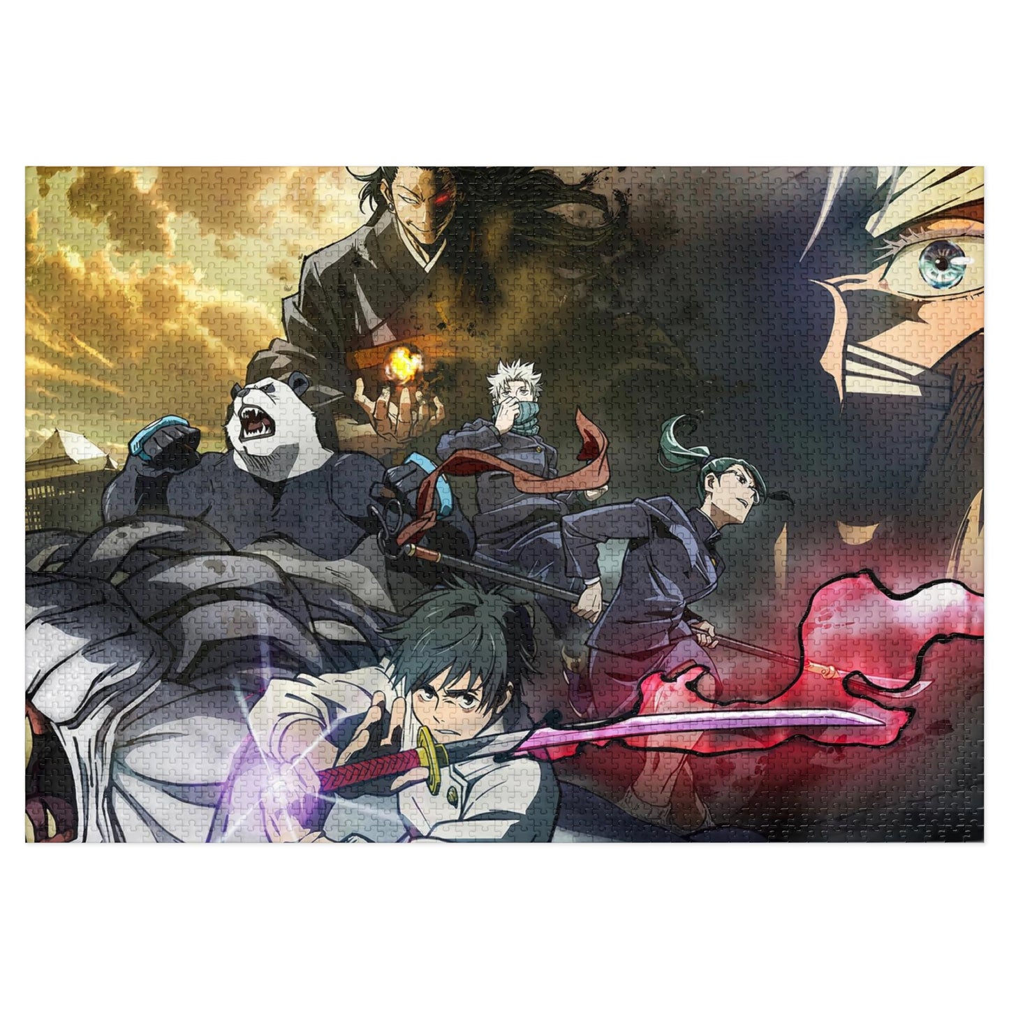 Jujutsu Kaizen Jigsaw Puzzle (30, 110, 252, 500,1000-Piece)