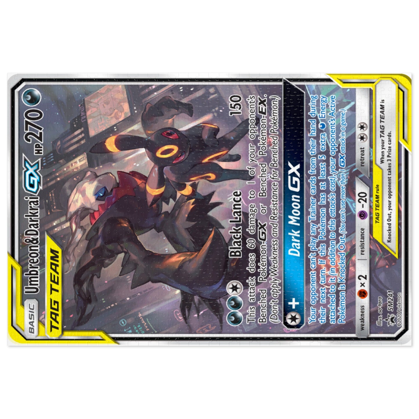 Darkrai Tag Team Jigsaw Puzzle