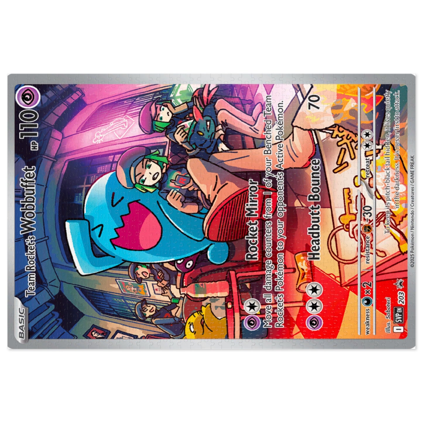 Team Rockets Wobbuffet Jigsaw Puzzle