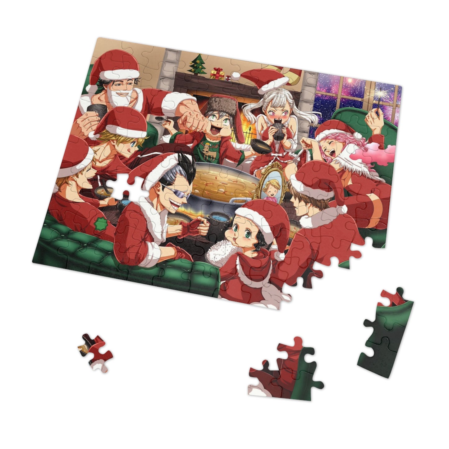 Black Clover Christmas Jigsaw Puzzle