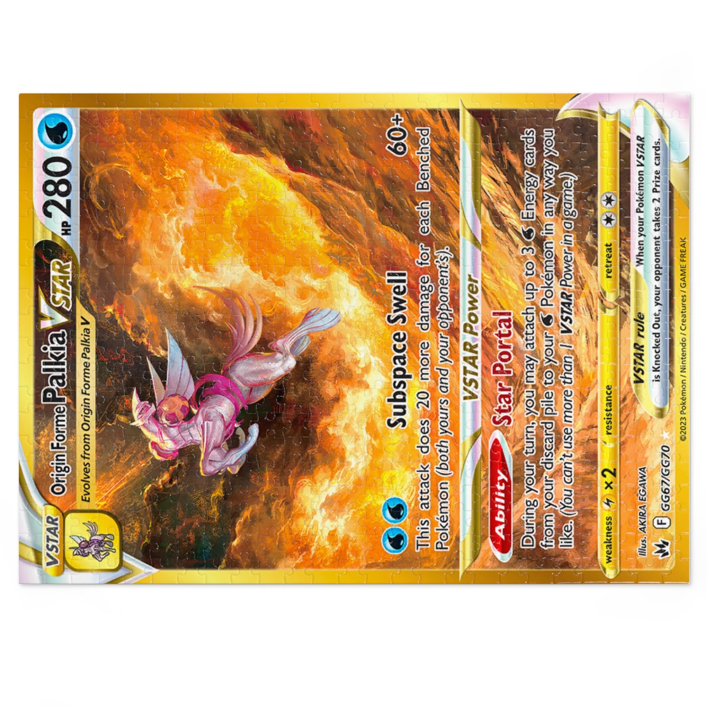 Palkia Star Jigsaw Puzzle